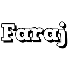 Faraj snowing logo