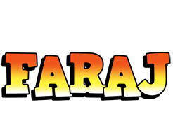 Faraj sunset logo