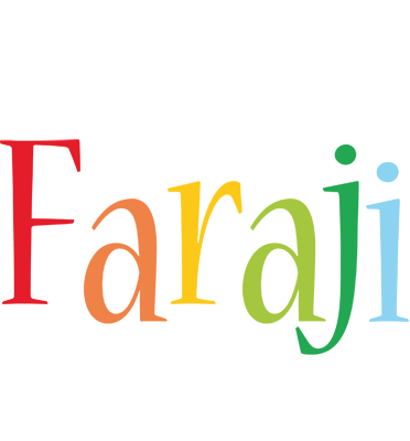 Faraji birthday logo