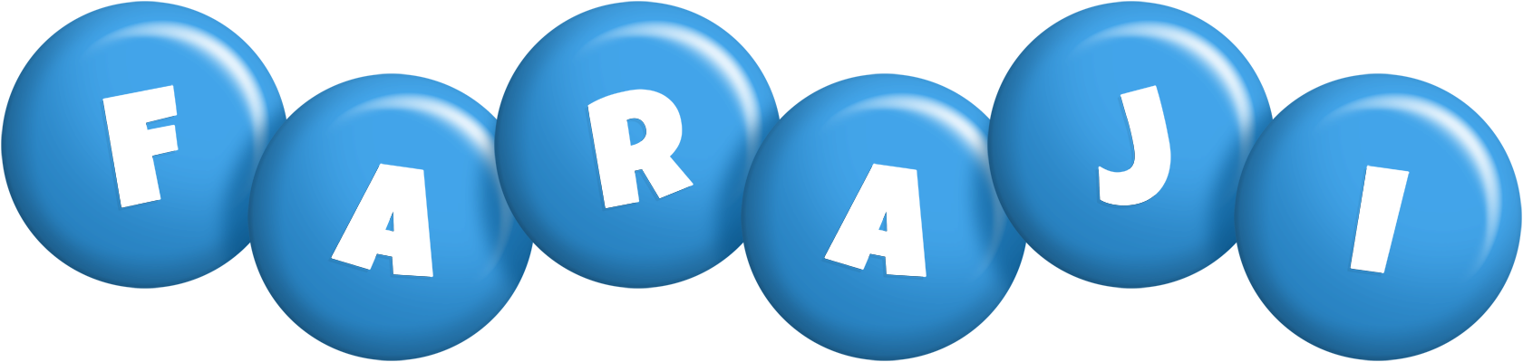 Faraji candy-blue logo