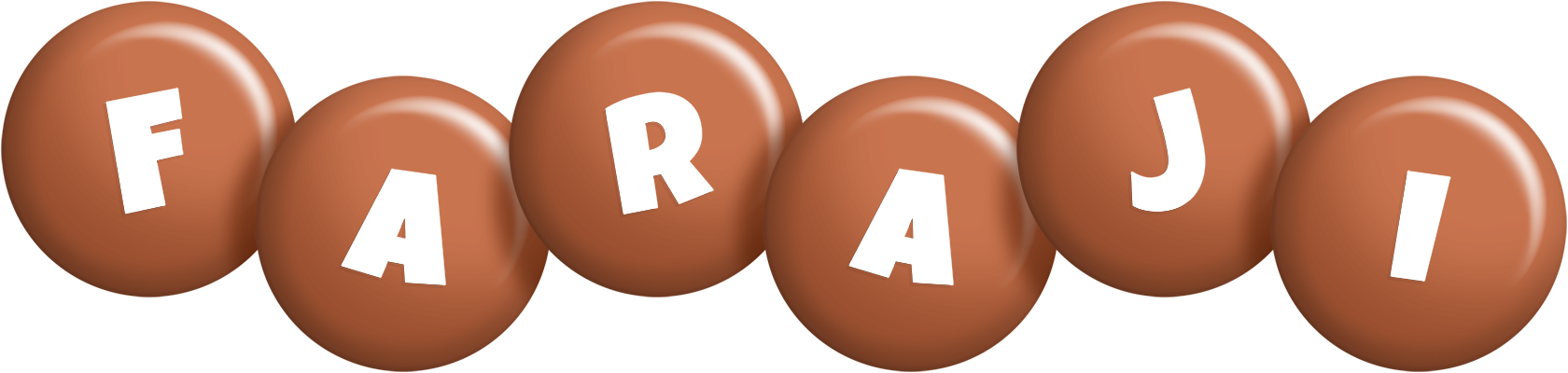 Faraji candy-brown logo