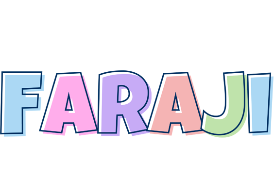 Faraji pastel logo