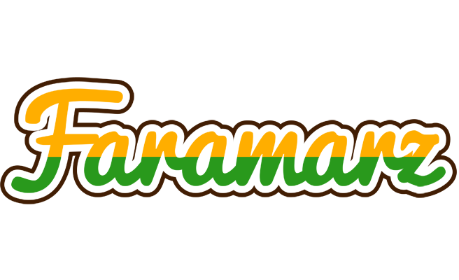 Faramarz banana logo