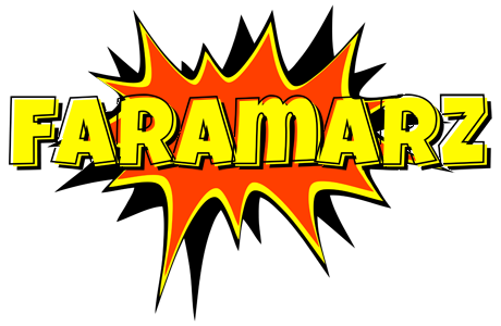 Faramarz bazinga logo