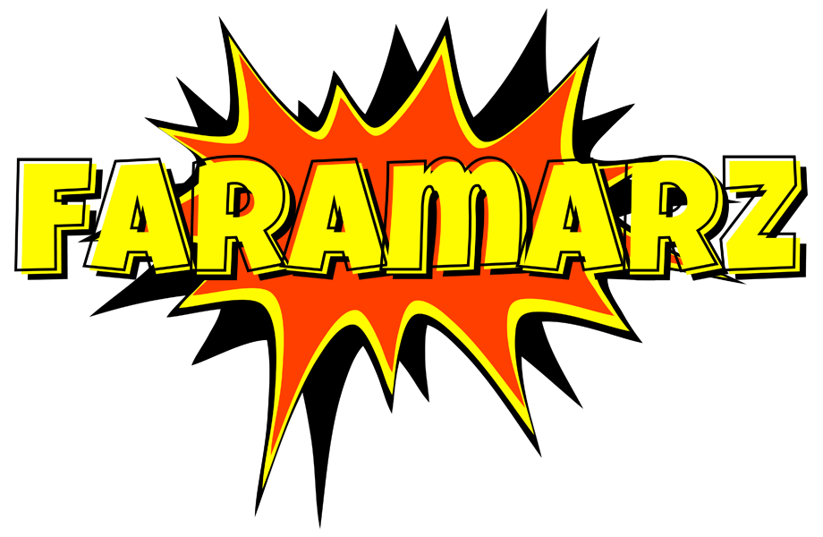 Faramarz bazinga logo