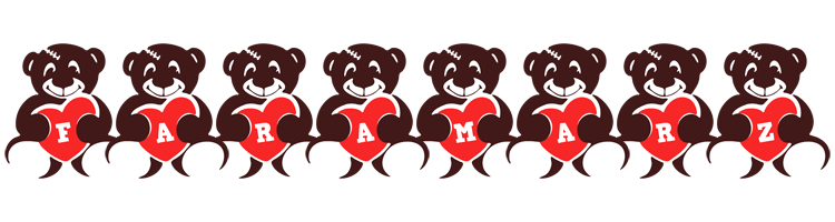 Faramarz bear logo