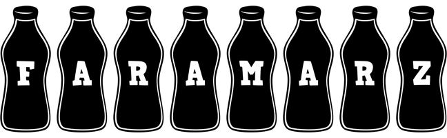 Faramarz bottle logo