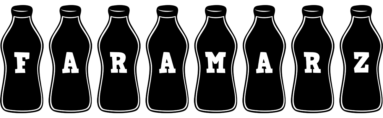 Faramarz bottle logo