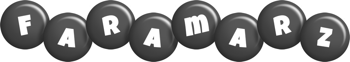 Faramarz candy-black logo