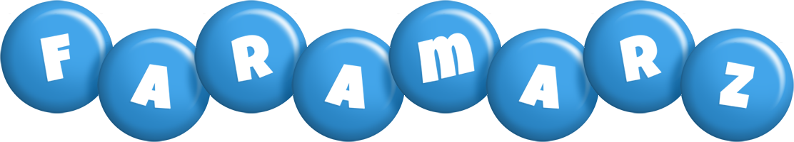 Faramarz candy-blue logo