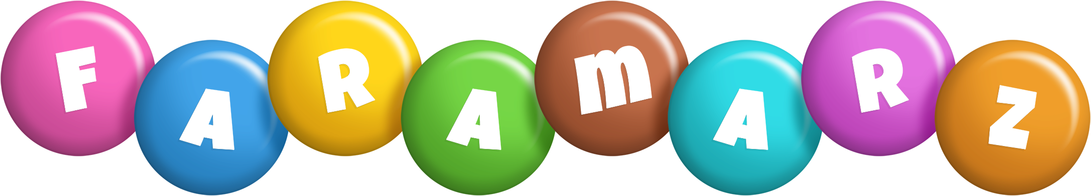 Faramarz candy logo