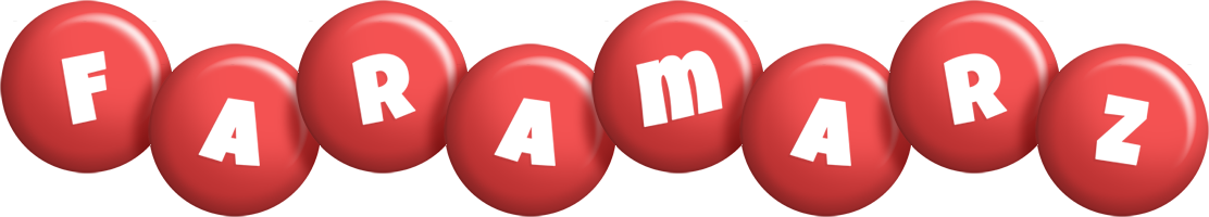 Faramarz candy-red logo