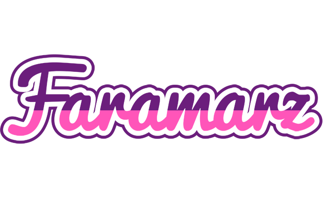 Faramarz cheerful logo