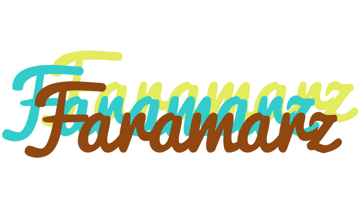 Faramarz cupcake logo