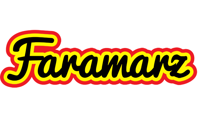 Faramarz flaming logo