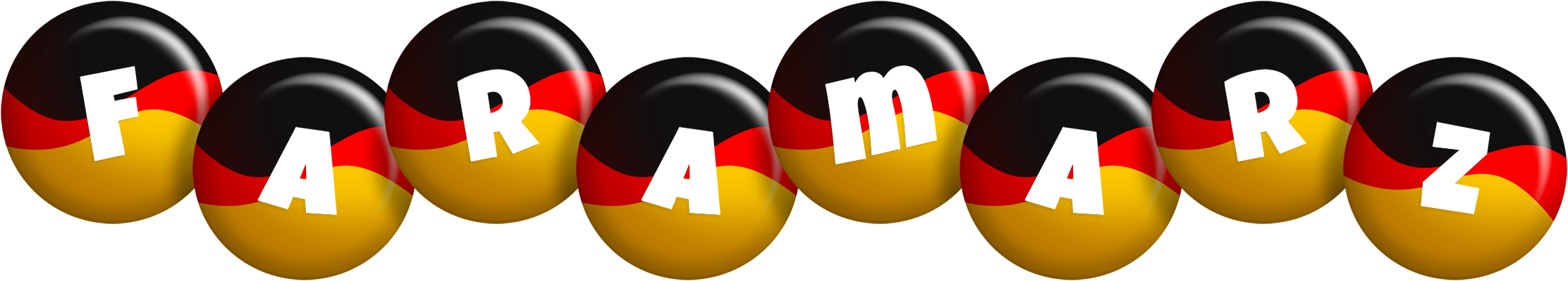 Faramarz german logo