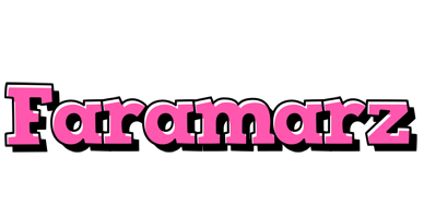 Faramarz girlish logo