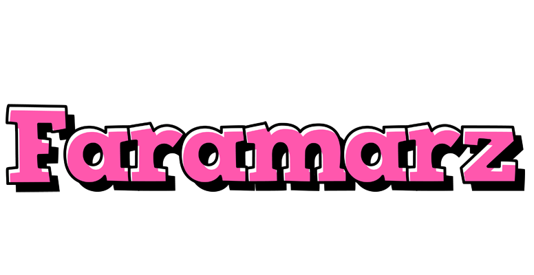 Faramarz girlish logo