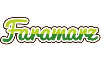 Faramarz golfing logo