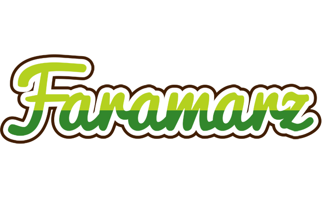 Faramarz golfing logo