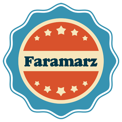 Faramarz labels logo