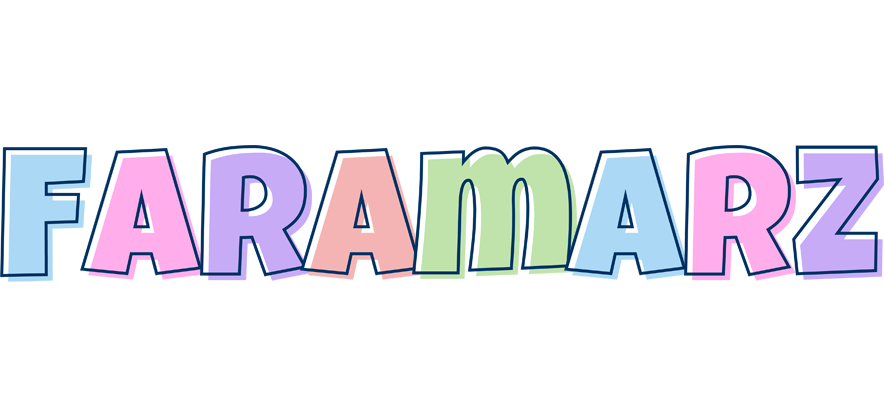 Faramarz pastel logo