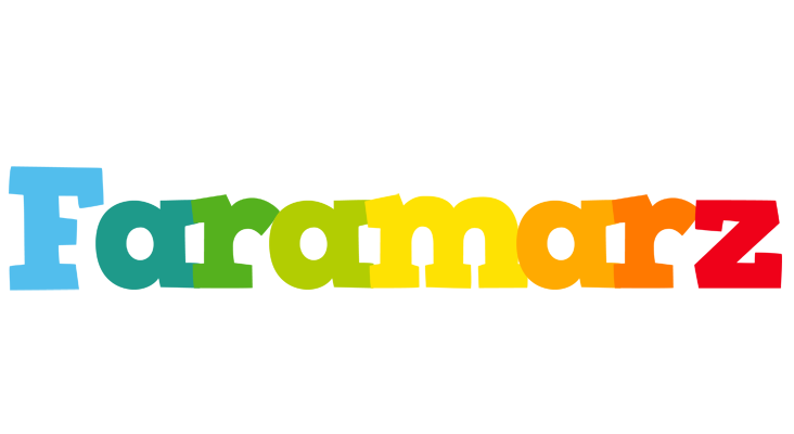 Faramarz rainbows logo