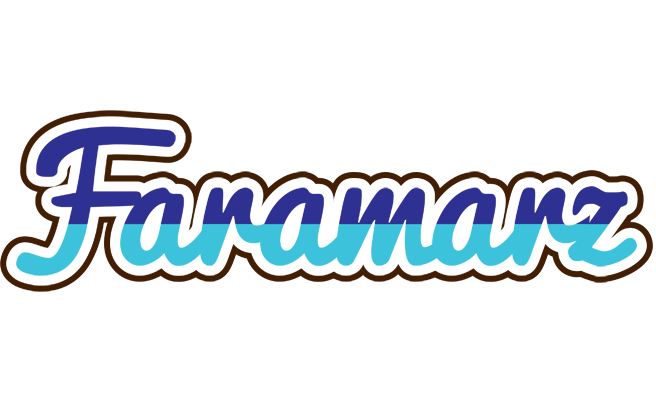 Faramarz raining logo