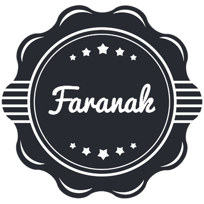 Faranak badge logo