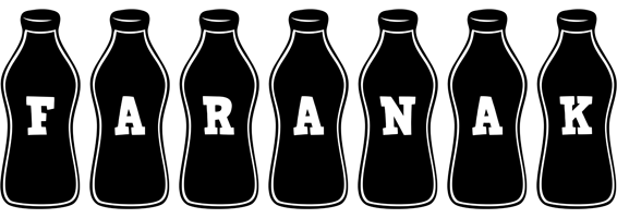 Faranak bottle logo