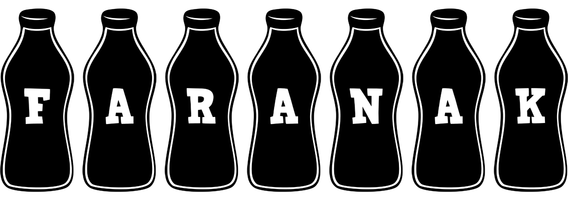 Faranak bottle logo