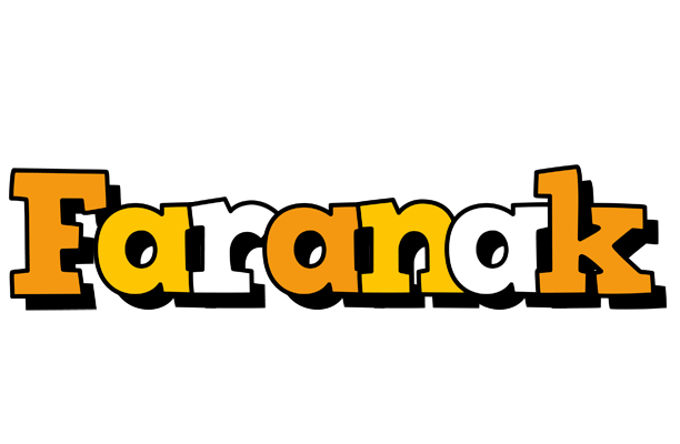 Faranak cartoon logo
