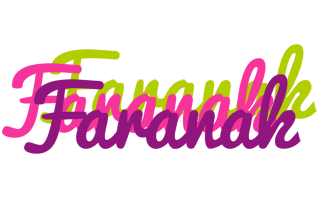 Faranak flowers logo