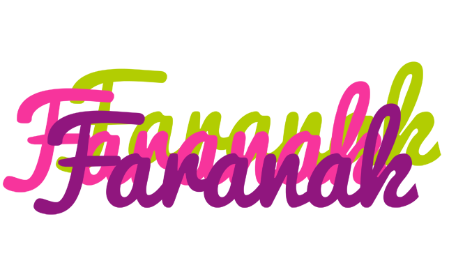 Faranak flowers logo