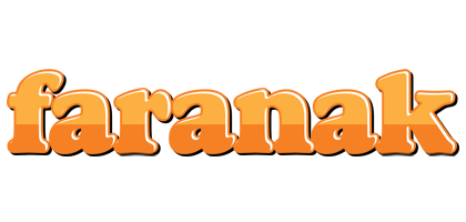 Faranak orange logo