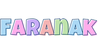 Faranak pastel logo