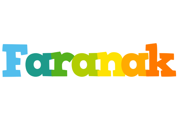 Faranak rainbows logo