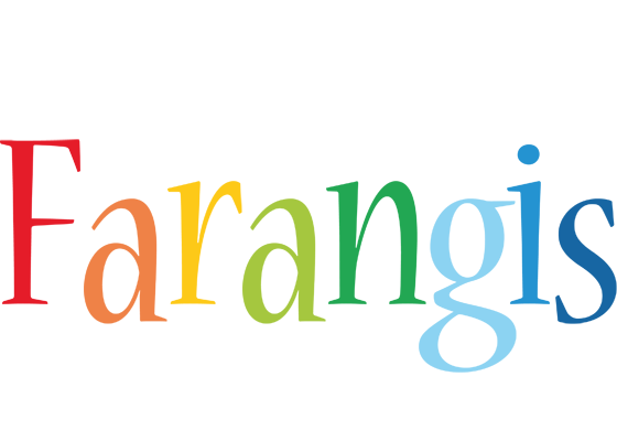 Farangis birthday logo