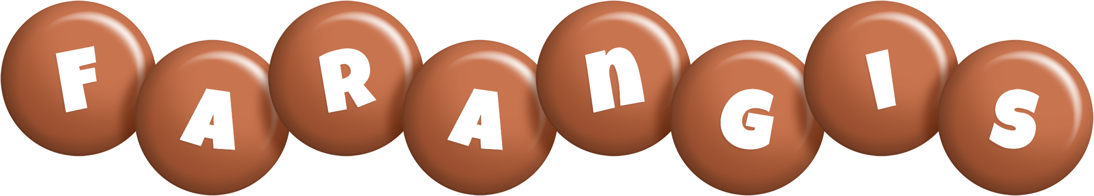 Farangis candy-brown logo