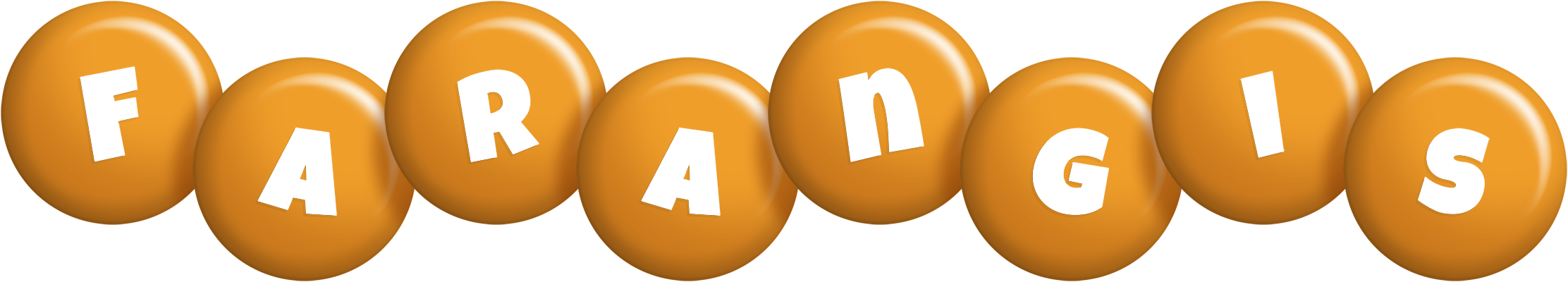Farangis candy-orange logo