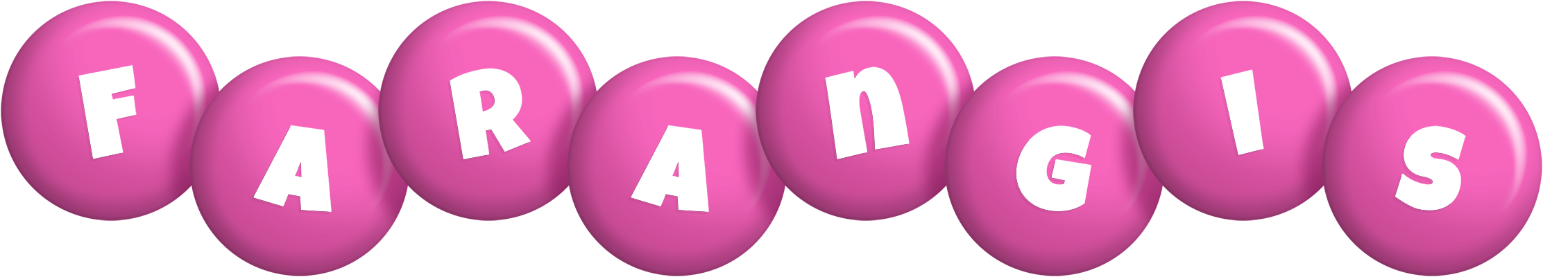 Farangis candy-pink logo