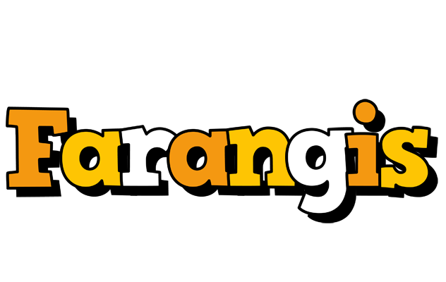 Farangis cartoon logo
