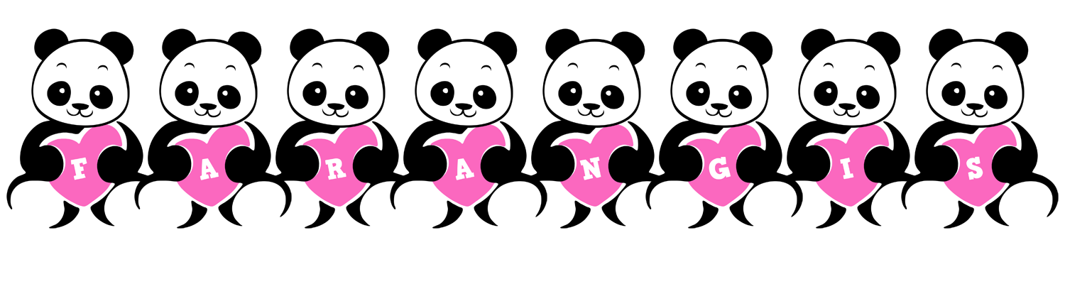 Farangis love-panda logo