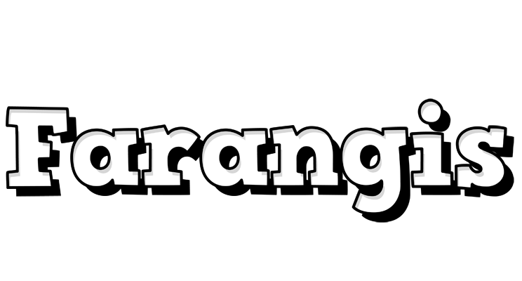 Farangis snowing logo