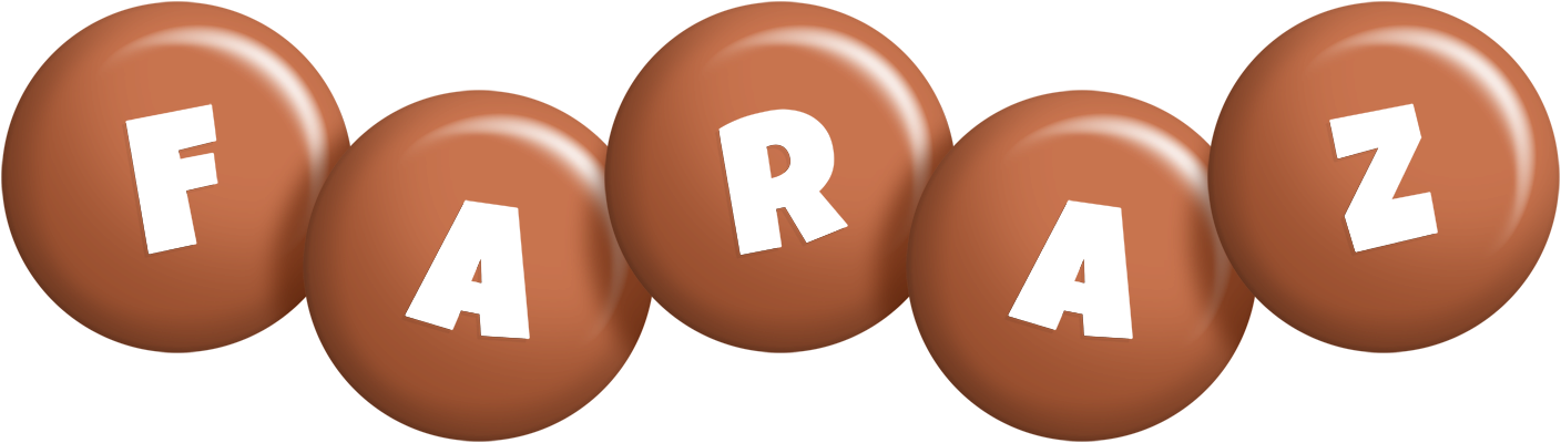 Faraz candy-brown logo