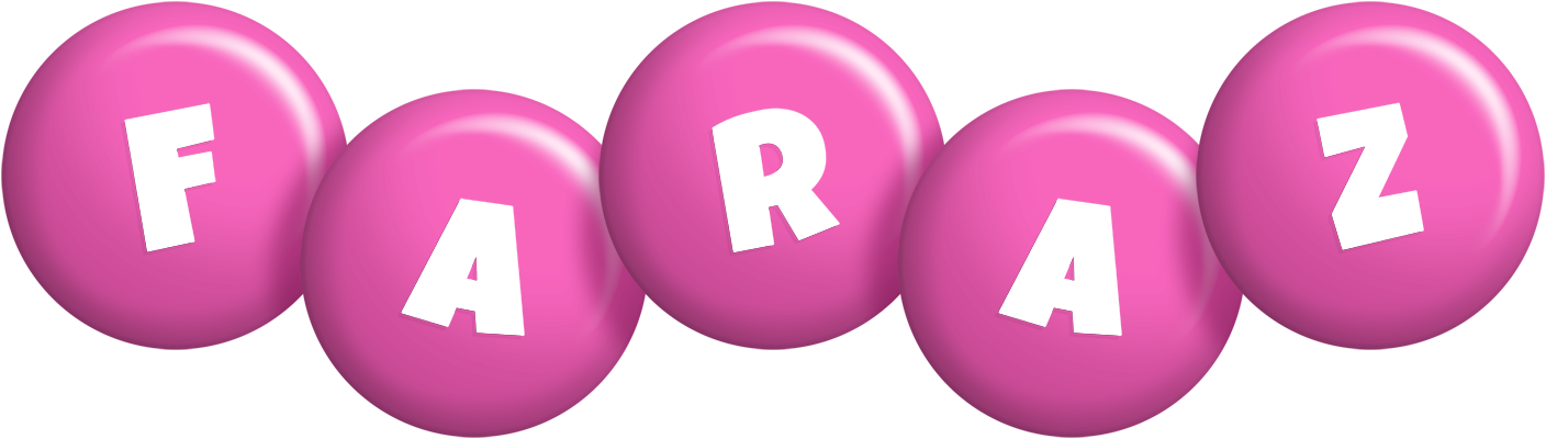 Faraz candy-pink logo