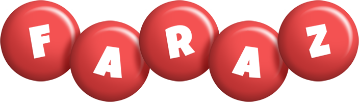 Faraz candy-red logo