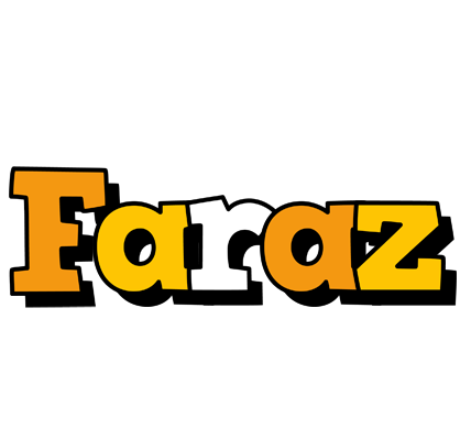 Faraz cartoon logo