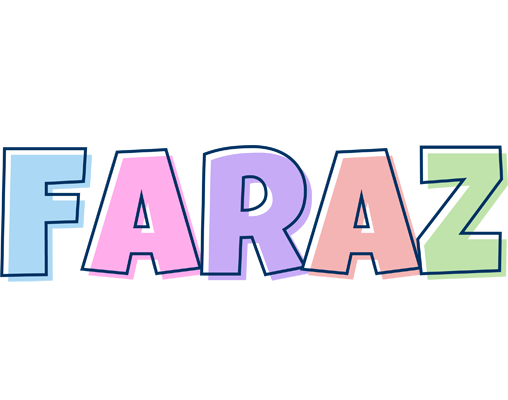 Faraz pastel logo