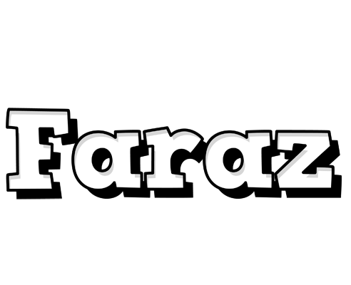 Faraz snowing logo